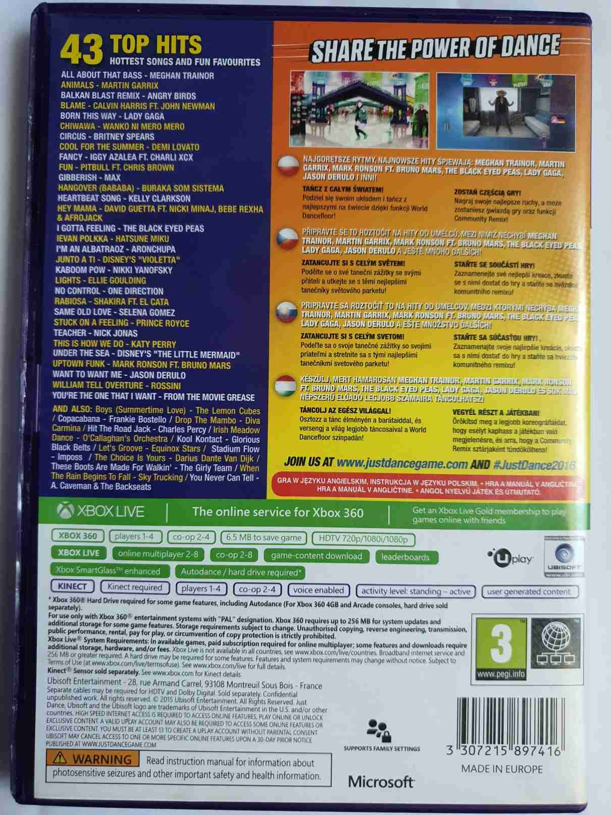 JUST DANCE 2016-EN-NOVÁ 