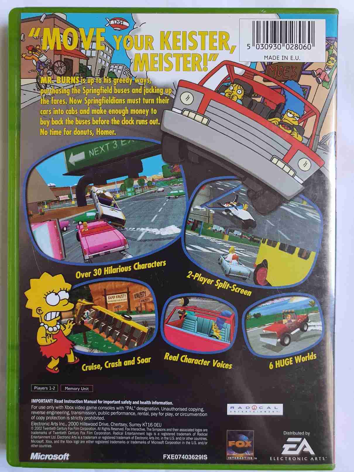 THE SIMPSONS ROAD RAGE-EN- 