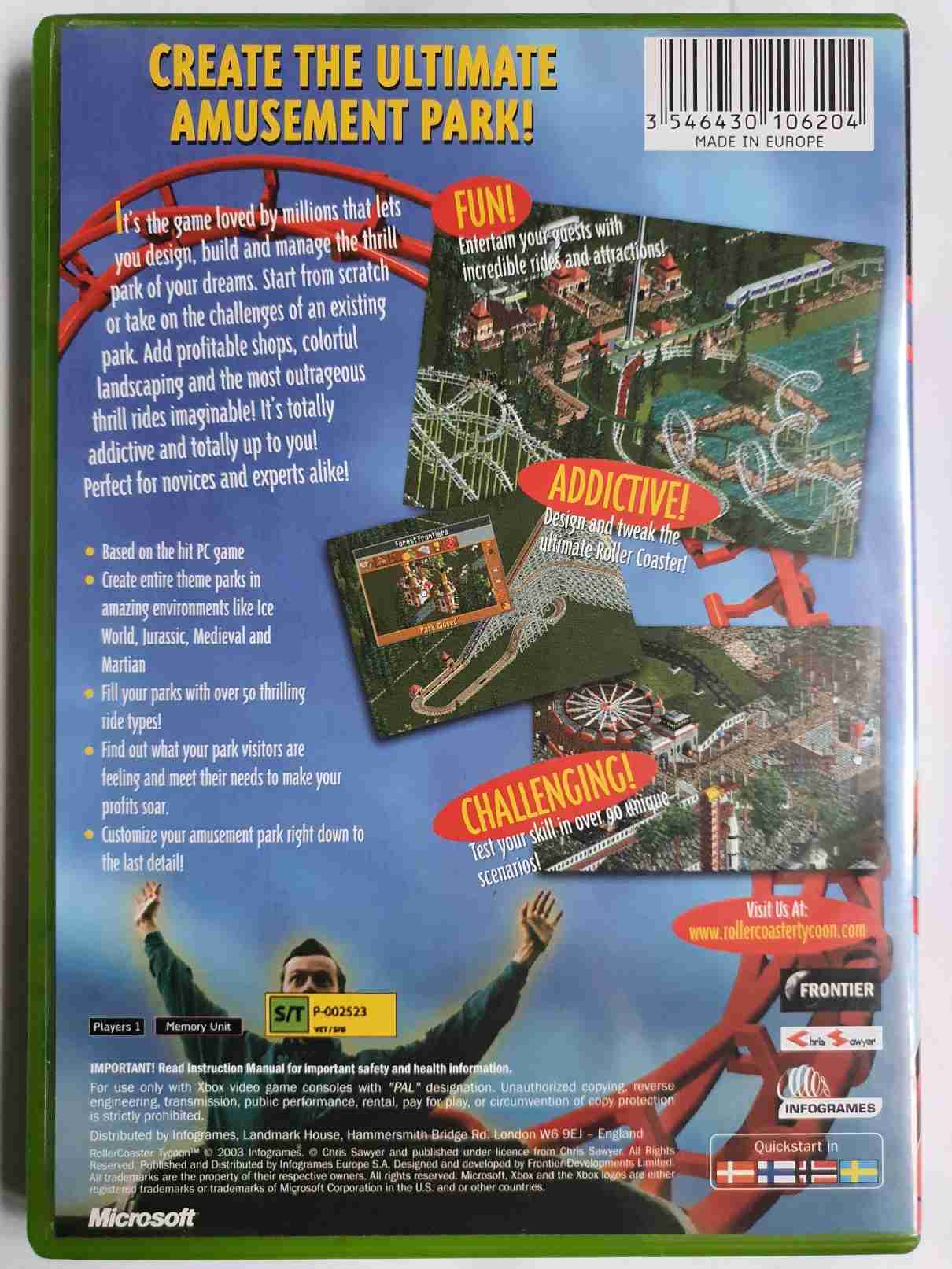 ROLLER COASTER TYCOON-EN-
