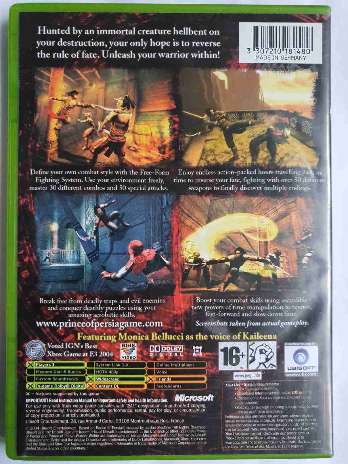 PRINCE OF PERSIA WARRIOR WITHIN-EN-