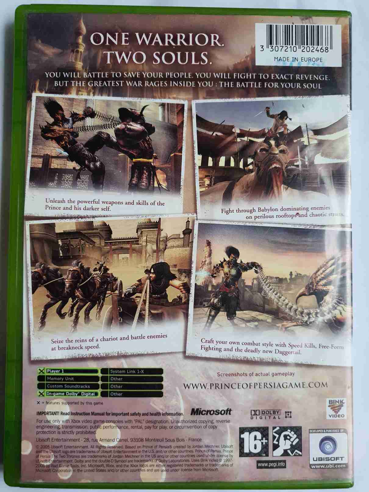 PRINCE OF PERSIA - THE TWO THRONES-EN-