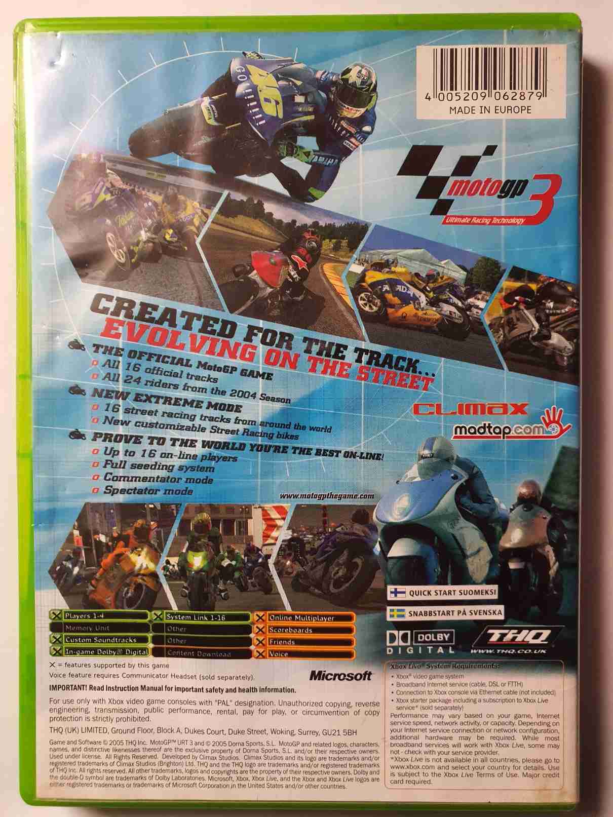 MOTO GP-ULTIMATE RACING TECHNOLOGY 3-EN-