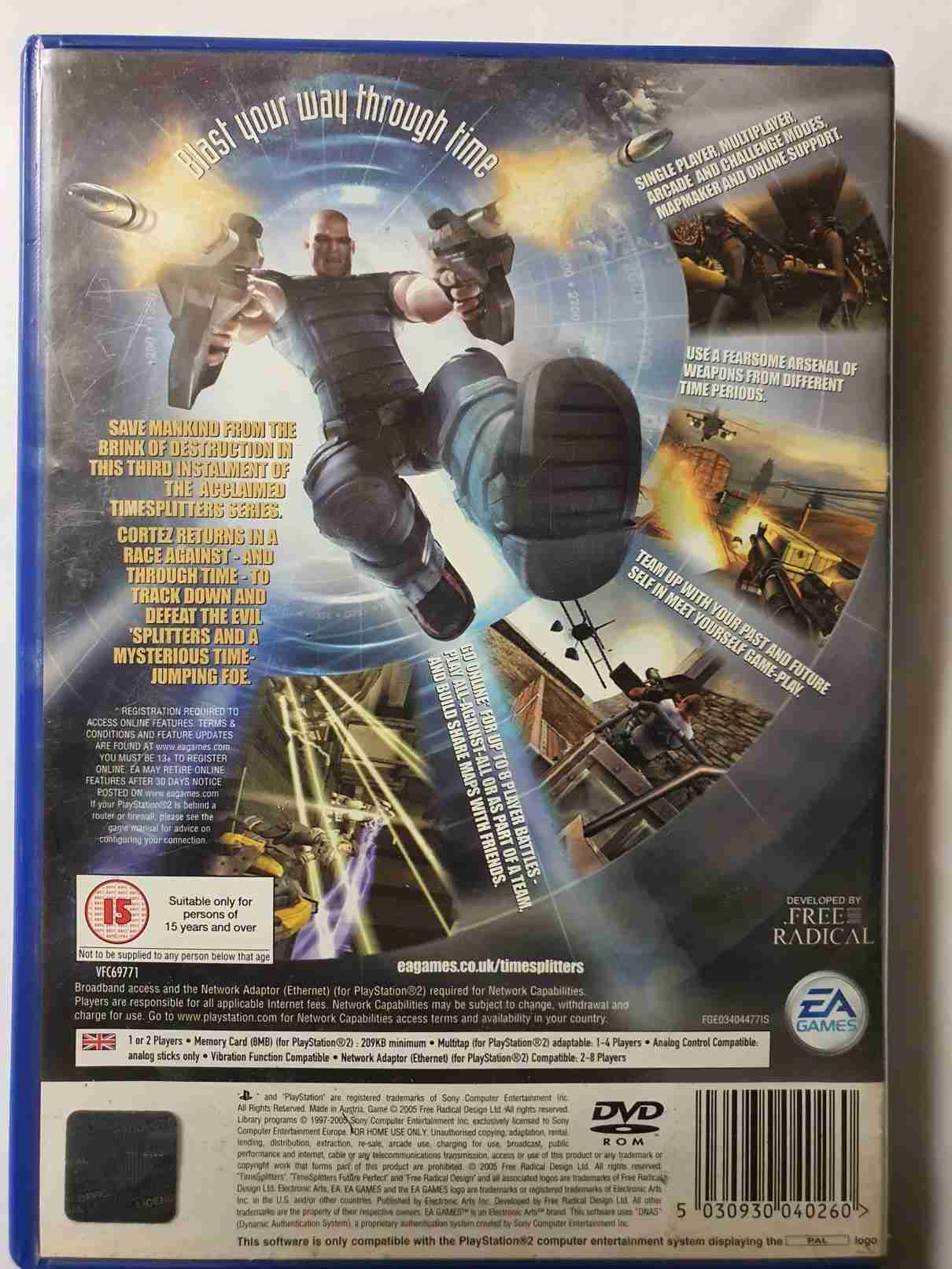 TIMESPLITTERS FUTURE PERFECT-EN-