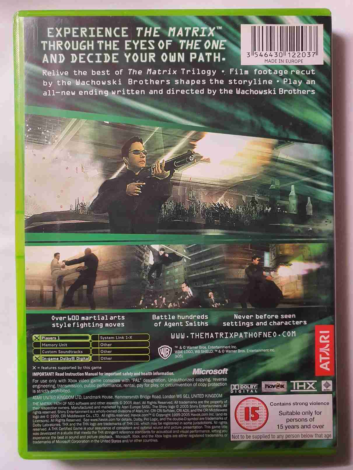 THE MATRIX -PATH OF NEO-EN-