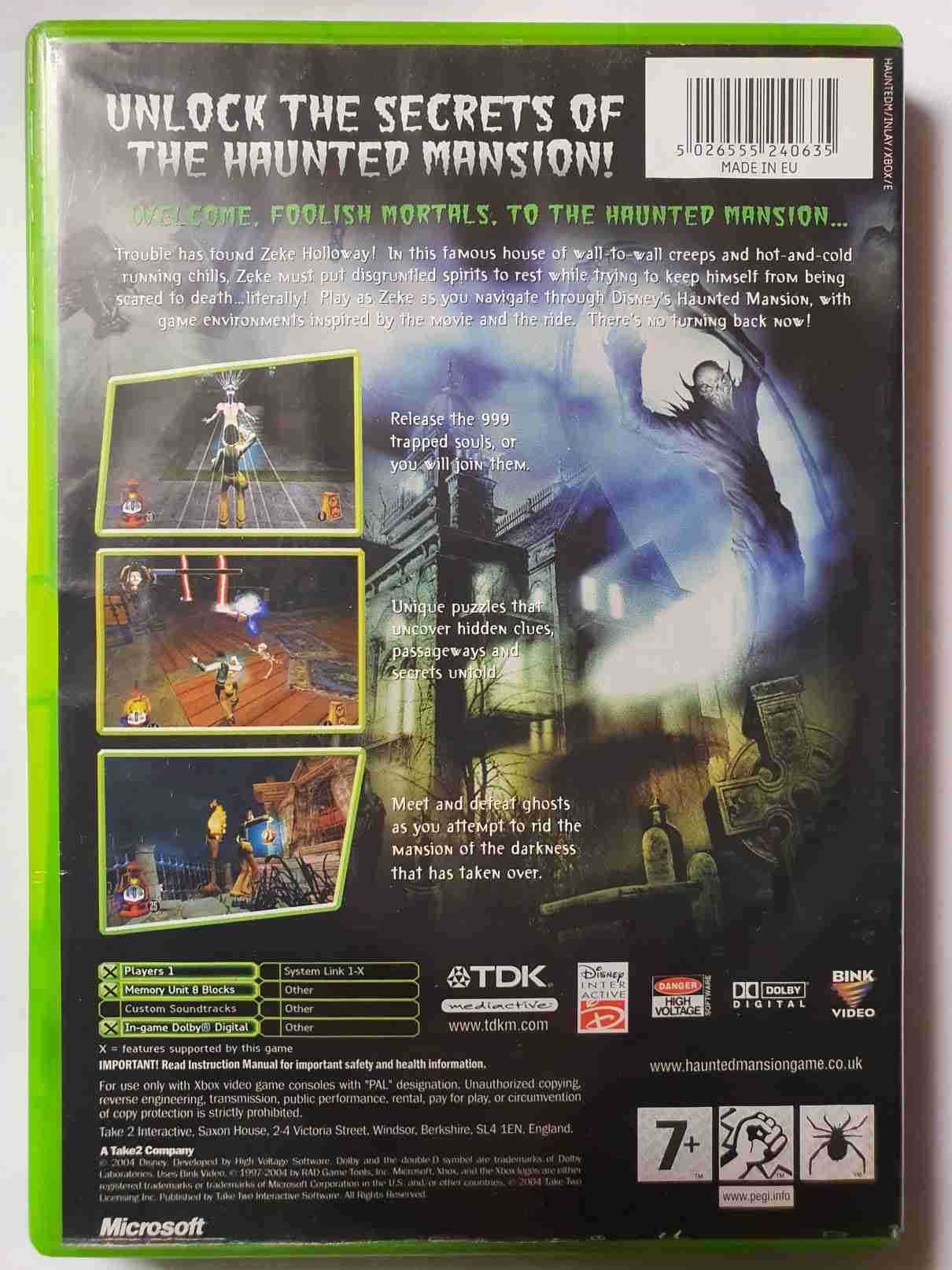 DISNEY,S THE HAUNTED MANSION-EN-