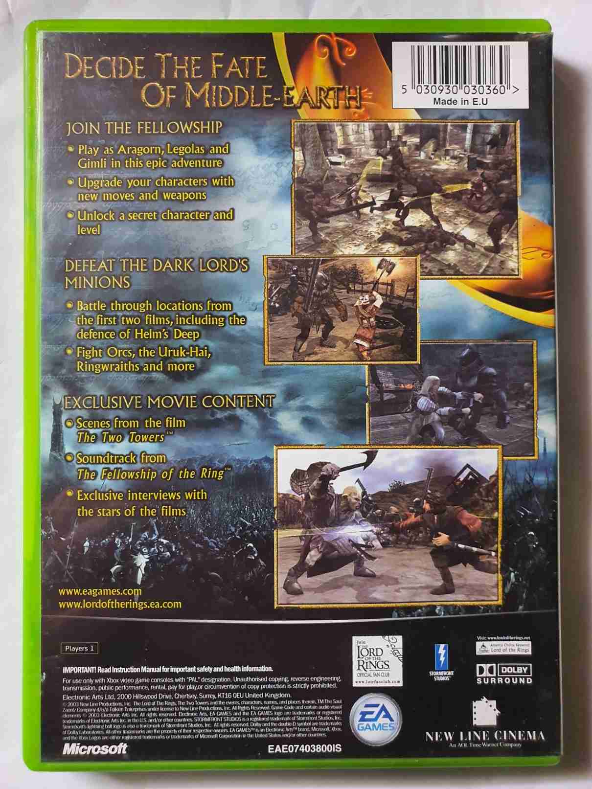 THE LORD OF THE RINGS THE TWO TOWERS-EN-