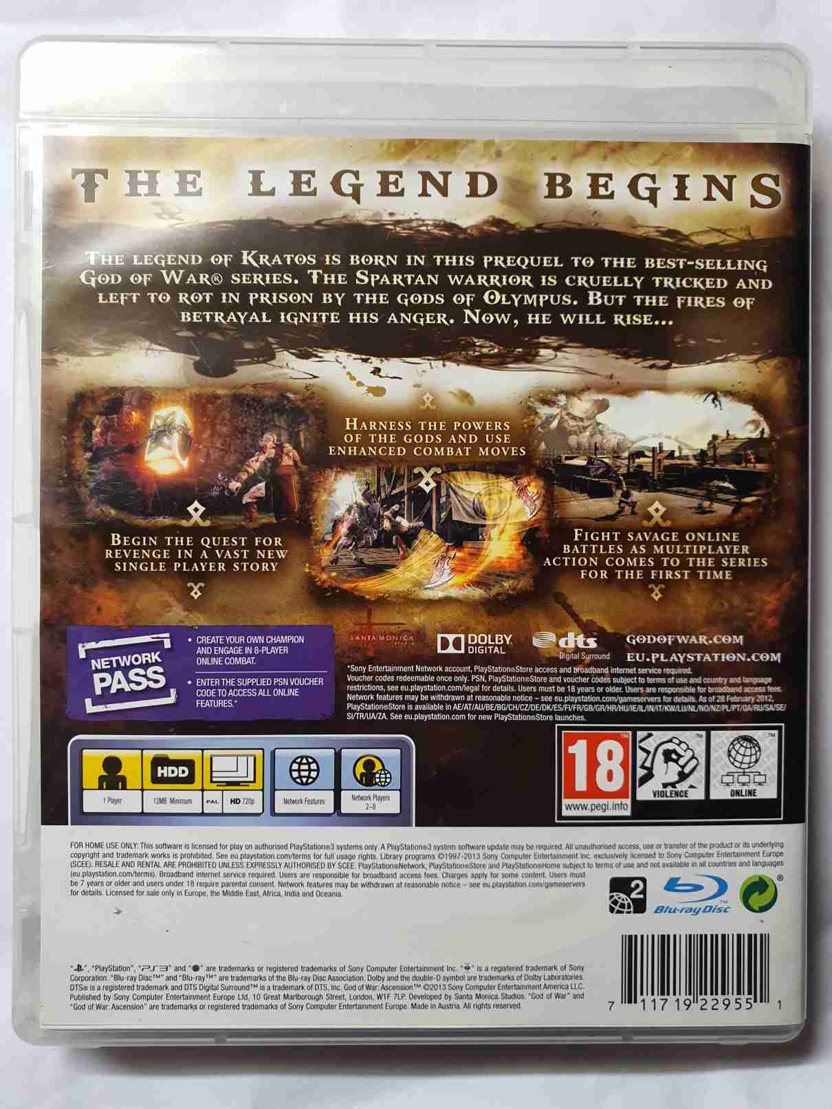 GOD OF WAR ASCENSION-EN-