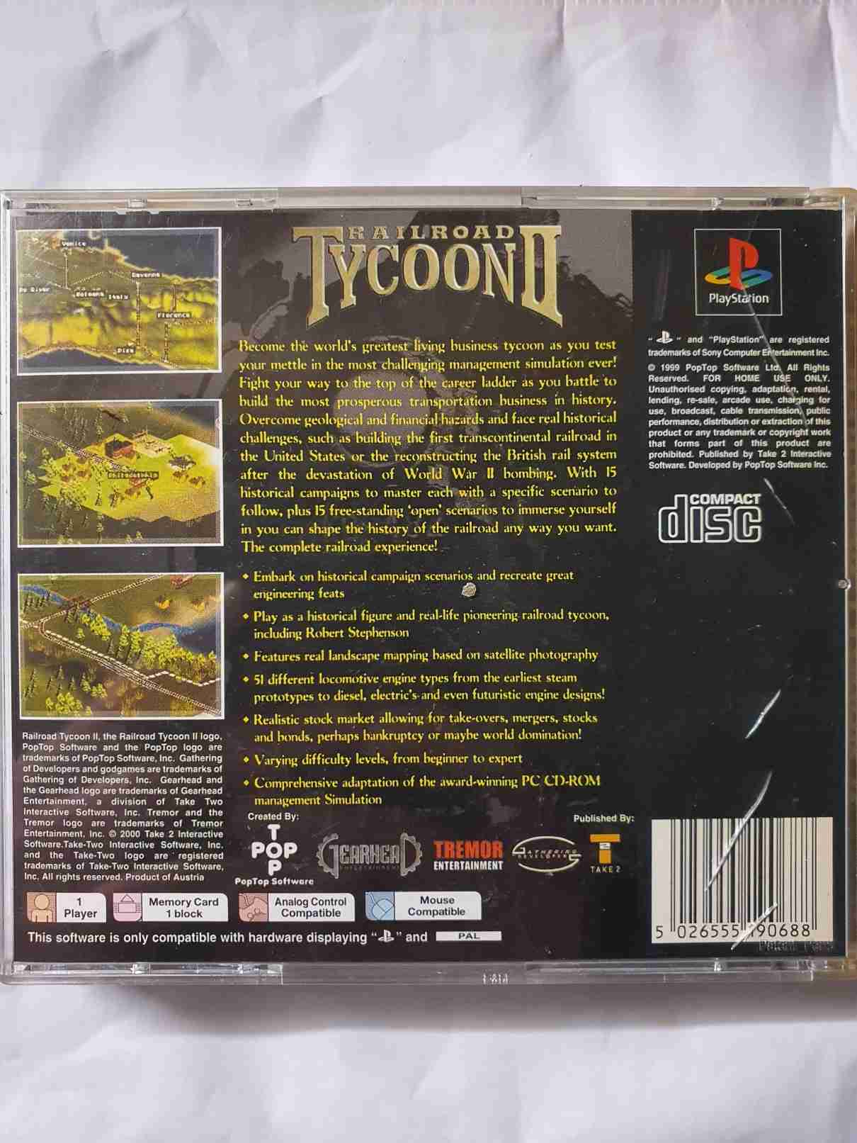 RAILROAD TYCOON 2-EN-