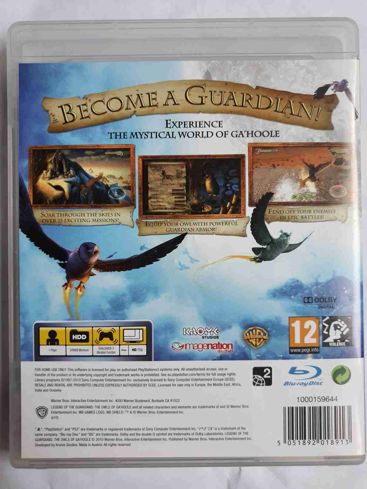 LEGEND OF THE GUARDIANS -EN-
