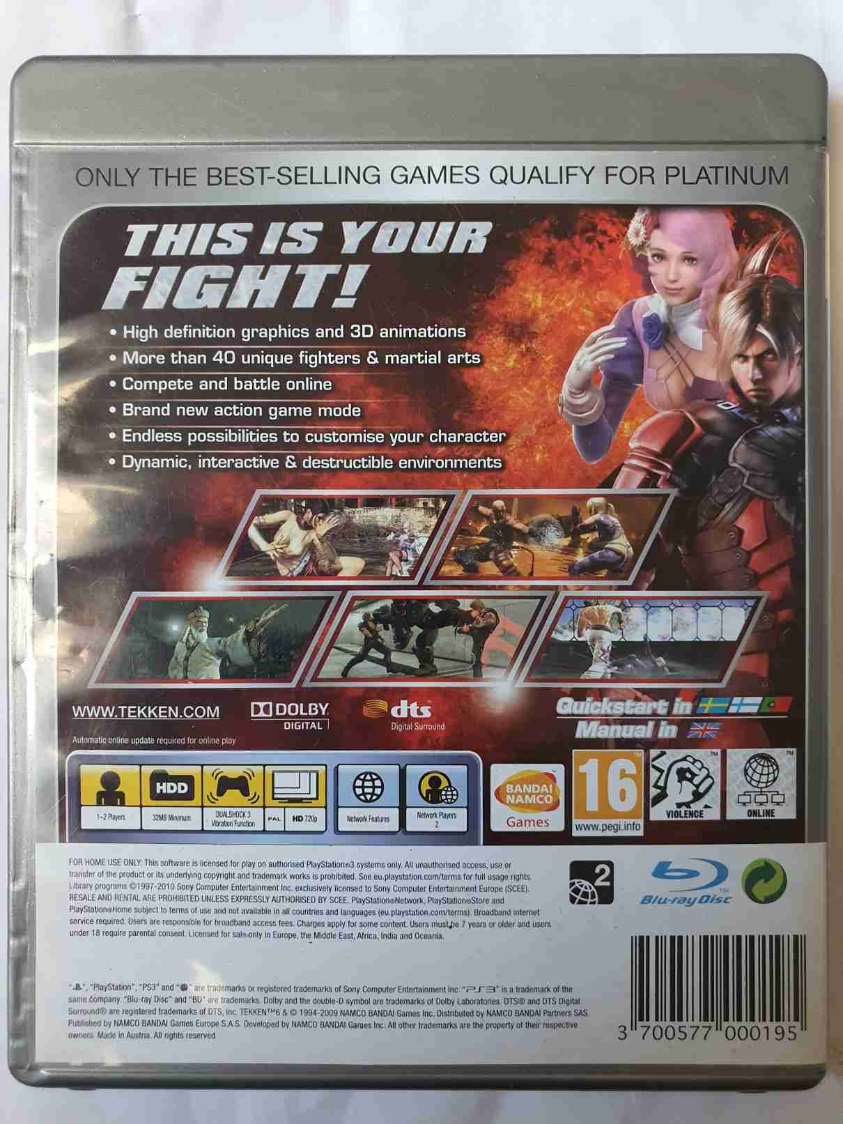 TEKKEN 6 -EN- PLATINUM