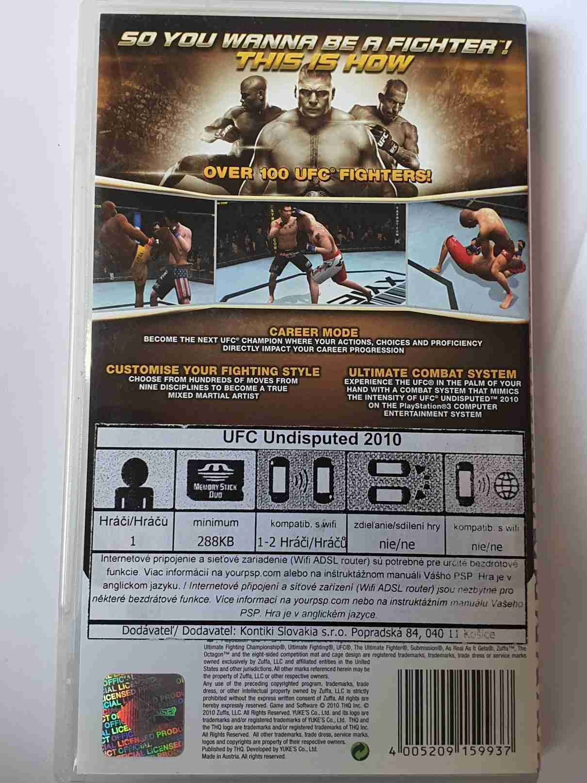 UFC UNDISPUTED 2010 -EN-ESSENTIALS