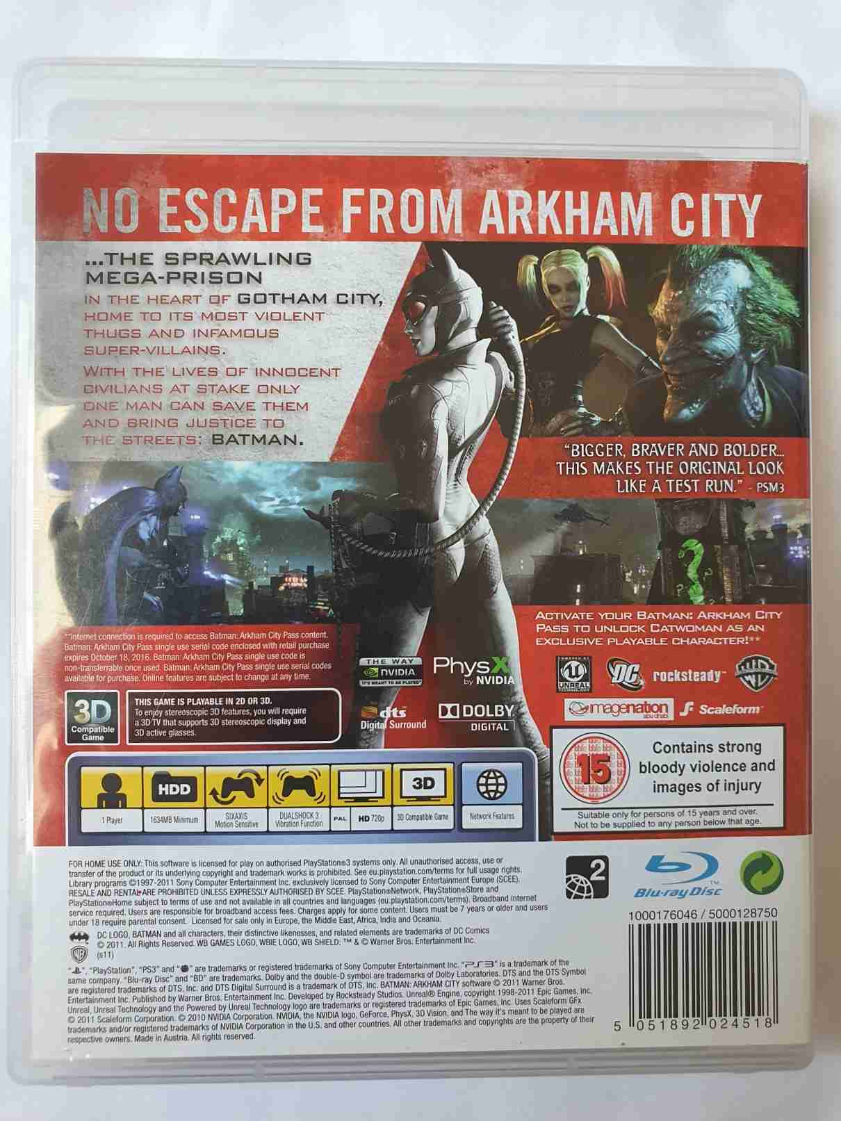 BATMAN ARKHAM CITY -EN -