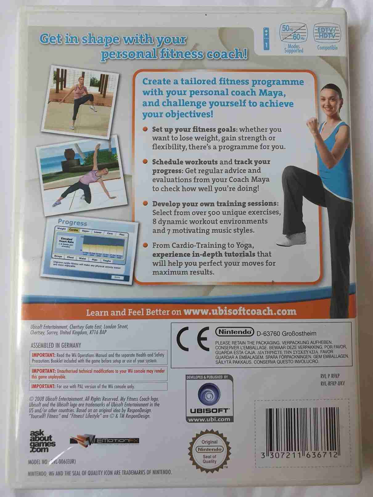 MY FITNESS COACH GET IN SHAPE -EN-