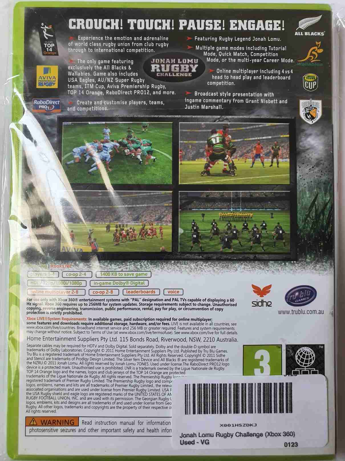 JONAH LOMU RUGBY CHALLENGE -EN-
