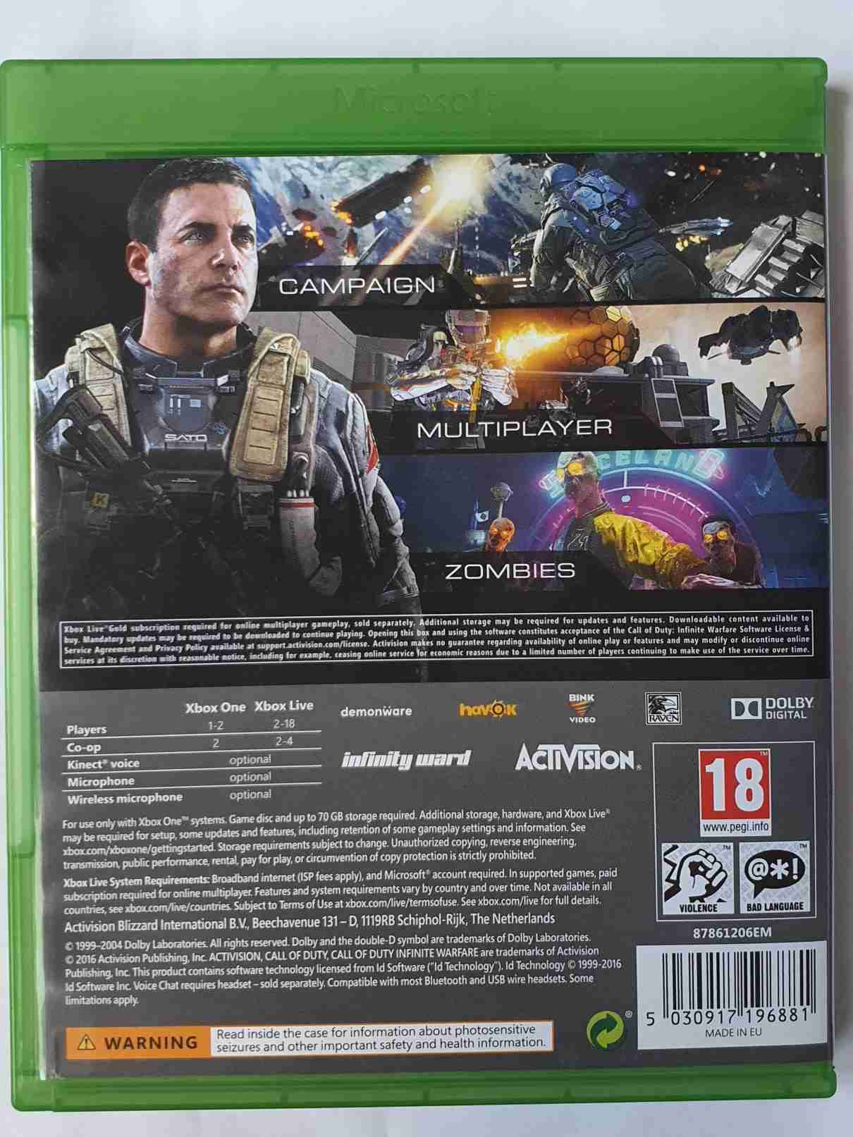 CALL OF DUTY INFINITE WARFARE -EN-