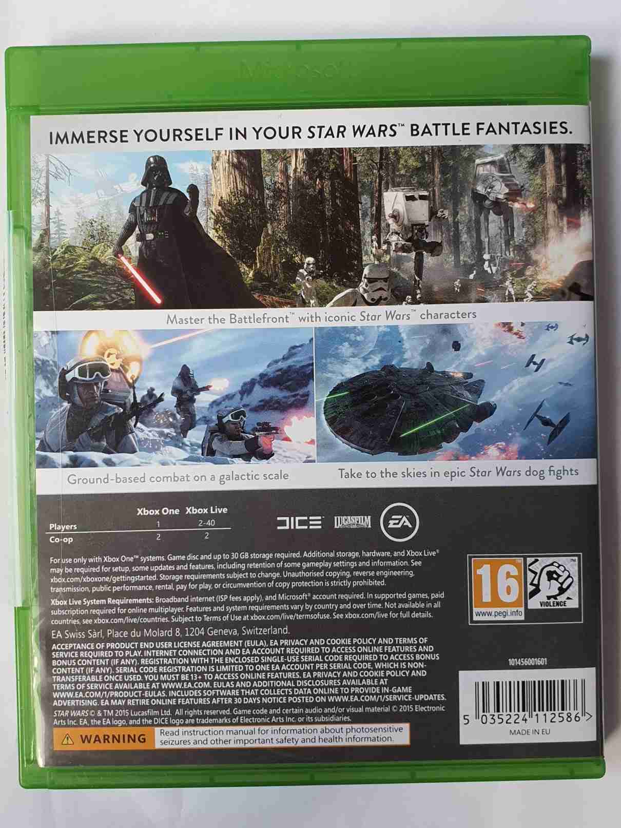 STAR WARS BATTLEFRONT -EN-