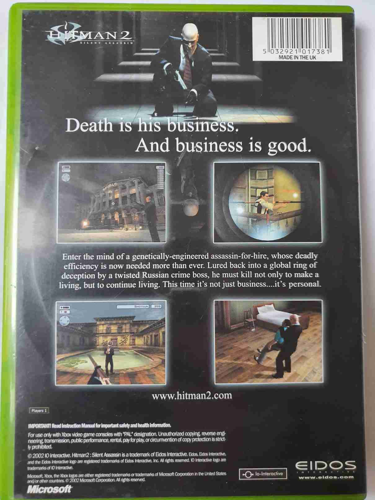 HITMAN 2 SILENT ASSASSIN -EN-