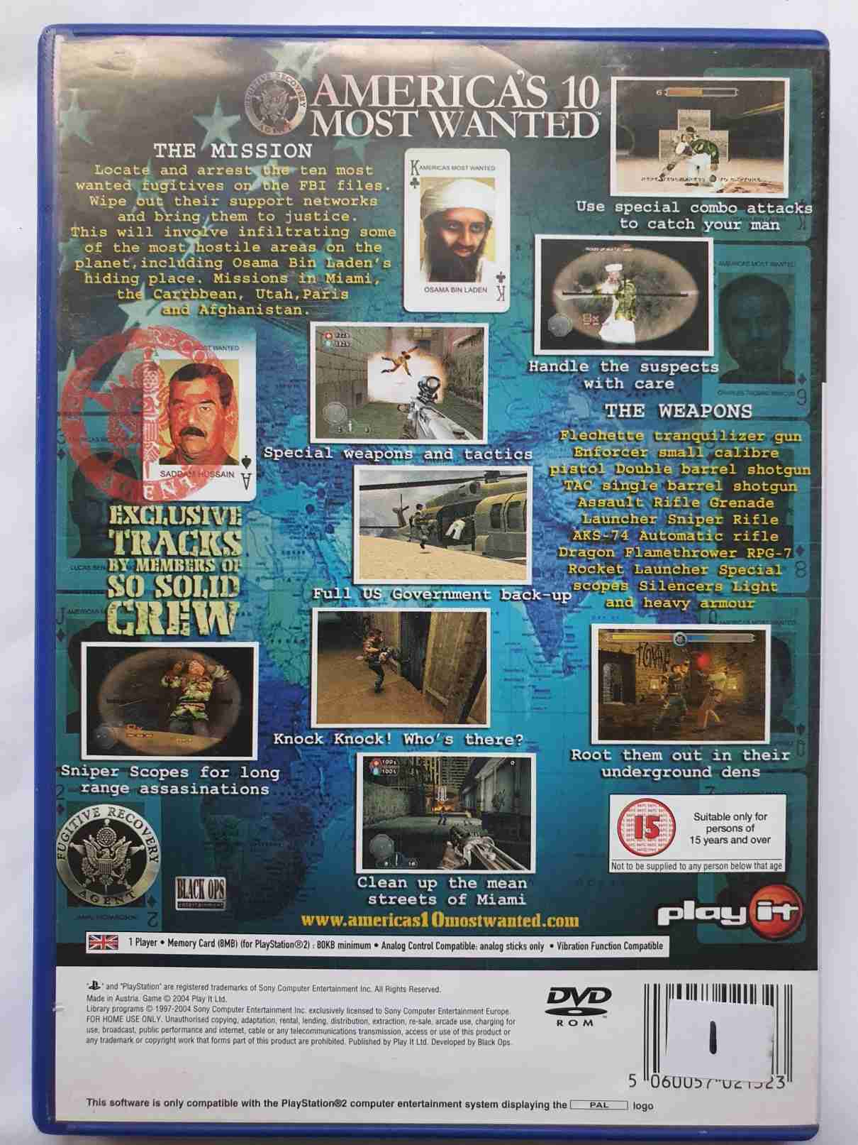 AMERICA,S 10 MOST WANTED -EN-