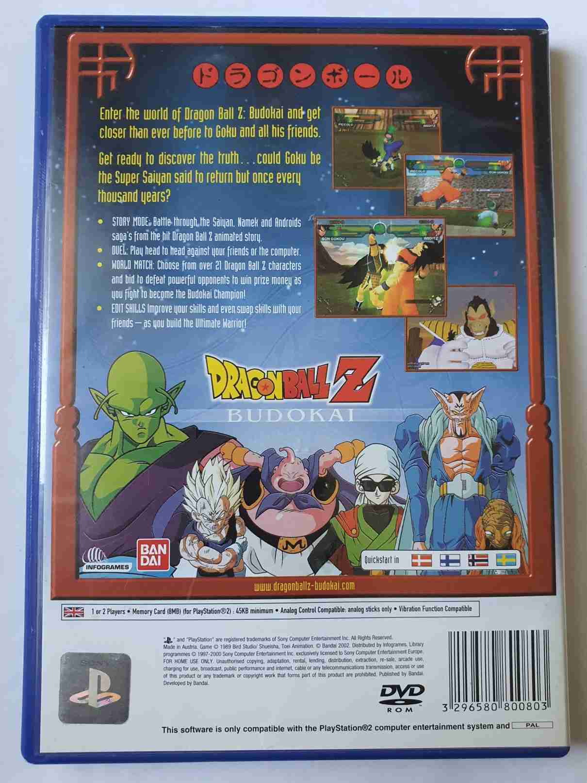 DRAGON BALL Z-BUDOKAI -EN-