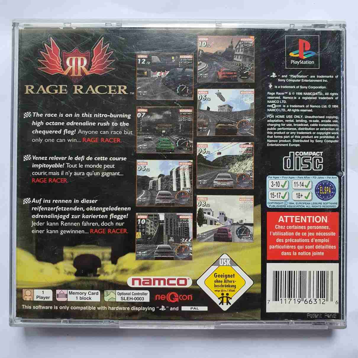 RAGE RACER -EN-