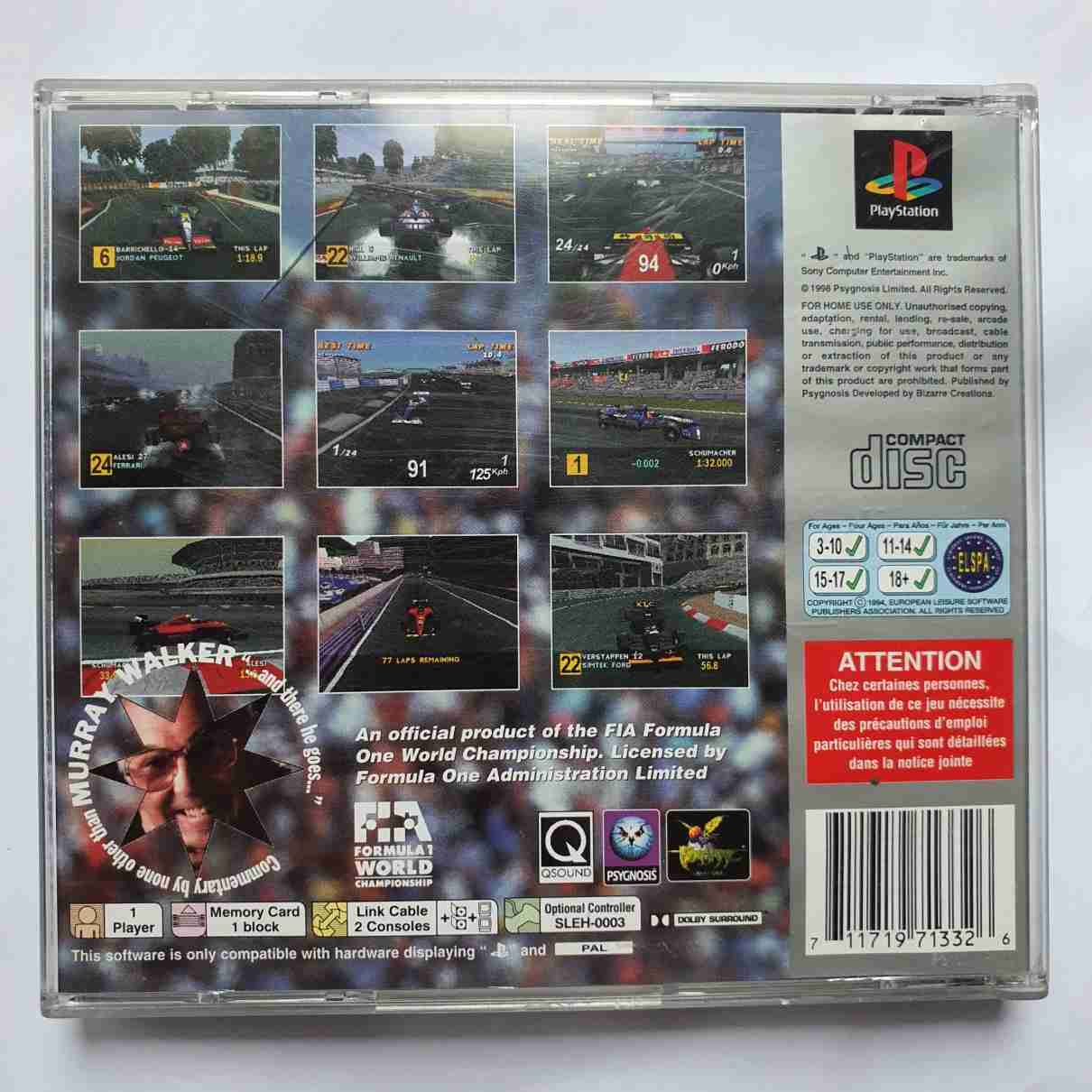 FORMULA ONE -EN-PLATINUM