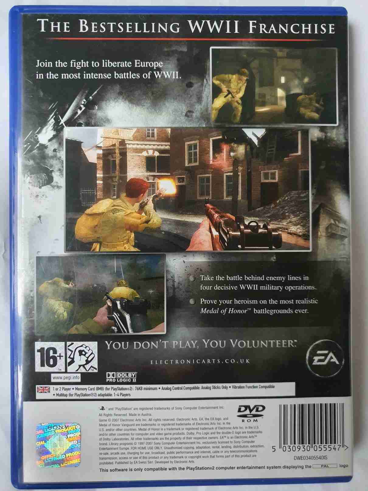 MEDAL OF HONOR VANGUARD -EN-