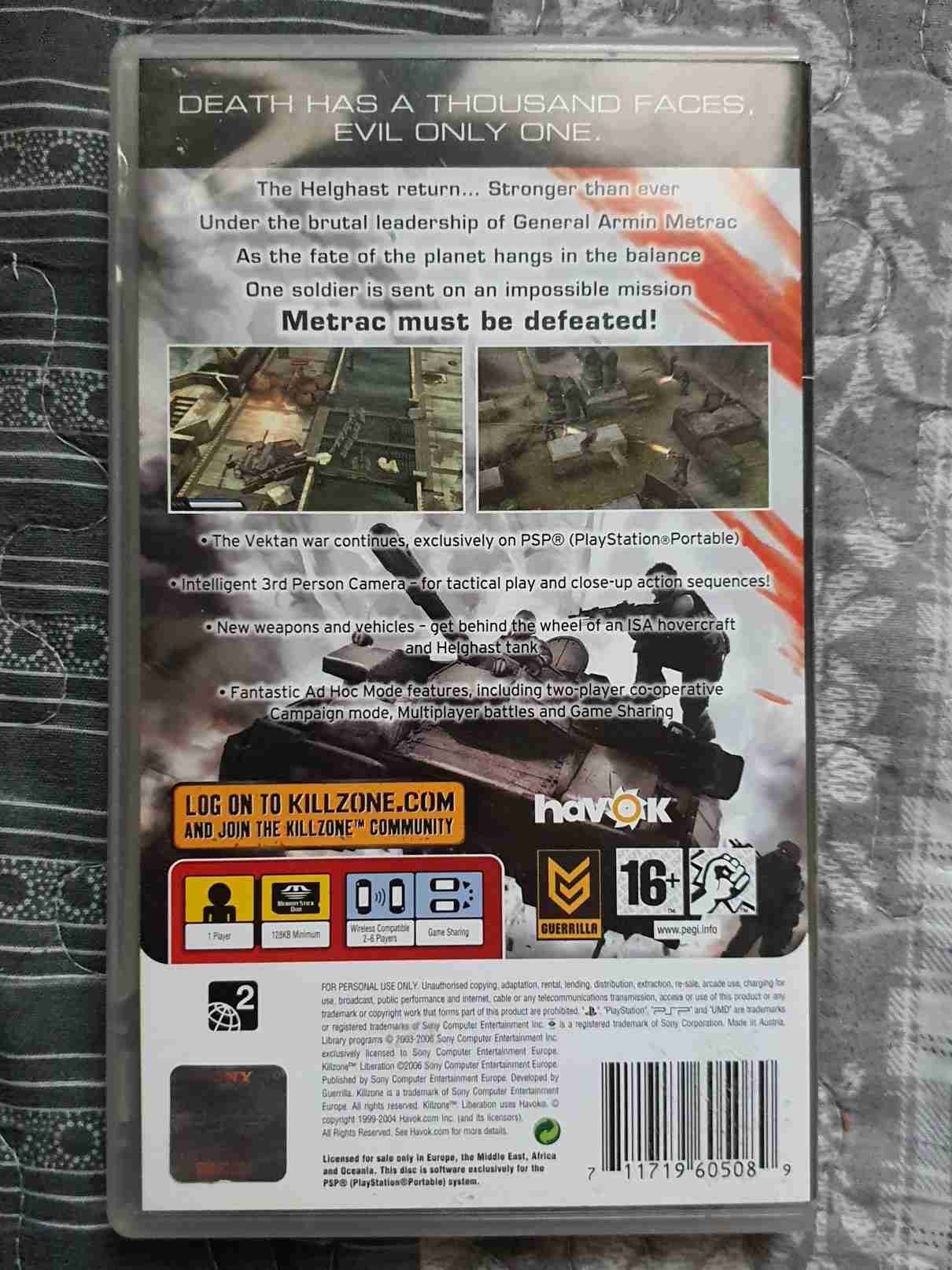 KILLZONE LIBERATION -EN-
