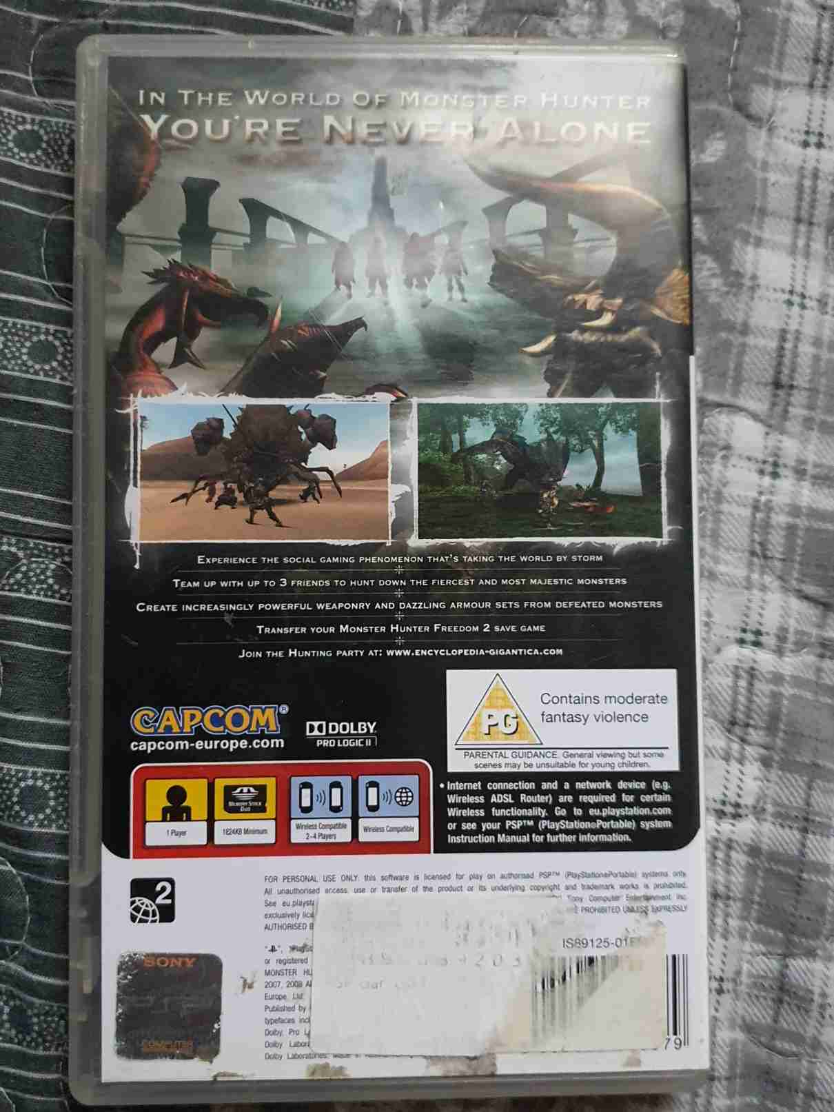 MONSTER HUNTER FREEDOM UNITE -EN-