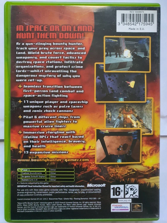 MACE GRIFFIN BOUNTY HUNTER -EN-