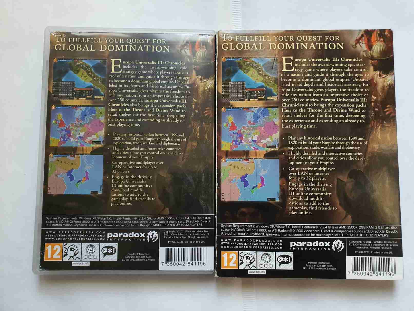 EUROPA 3 UNIVERSALIS CHRONICLES 