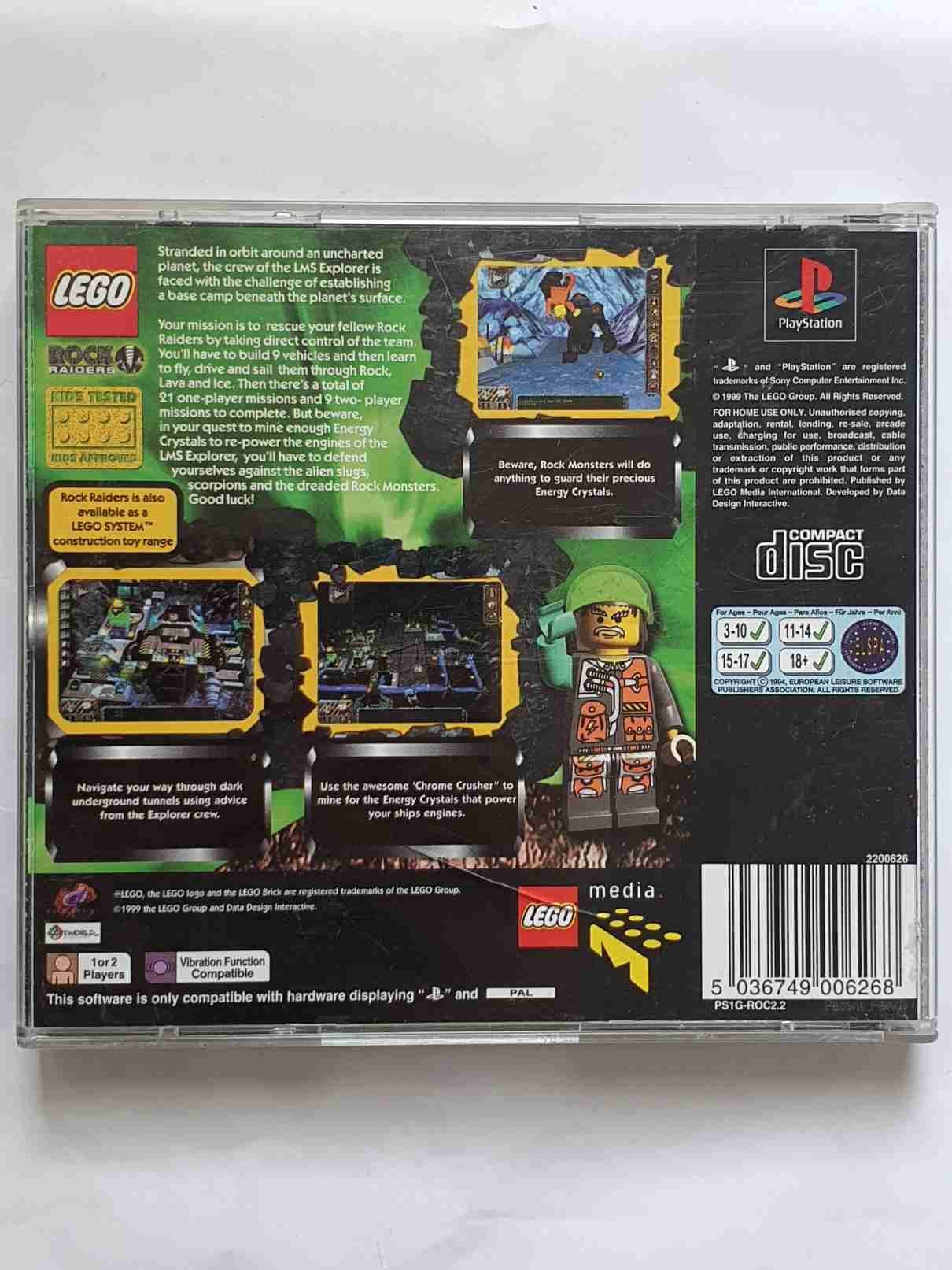 LEGO ROCK RAIDERS -EN-