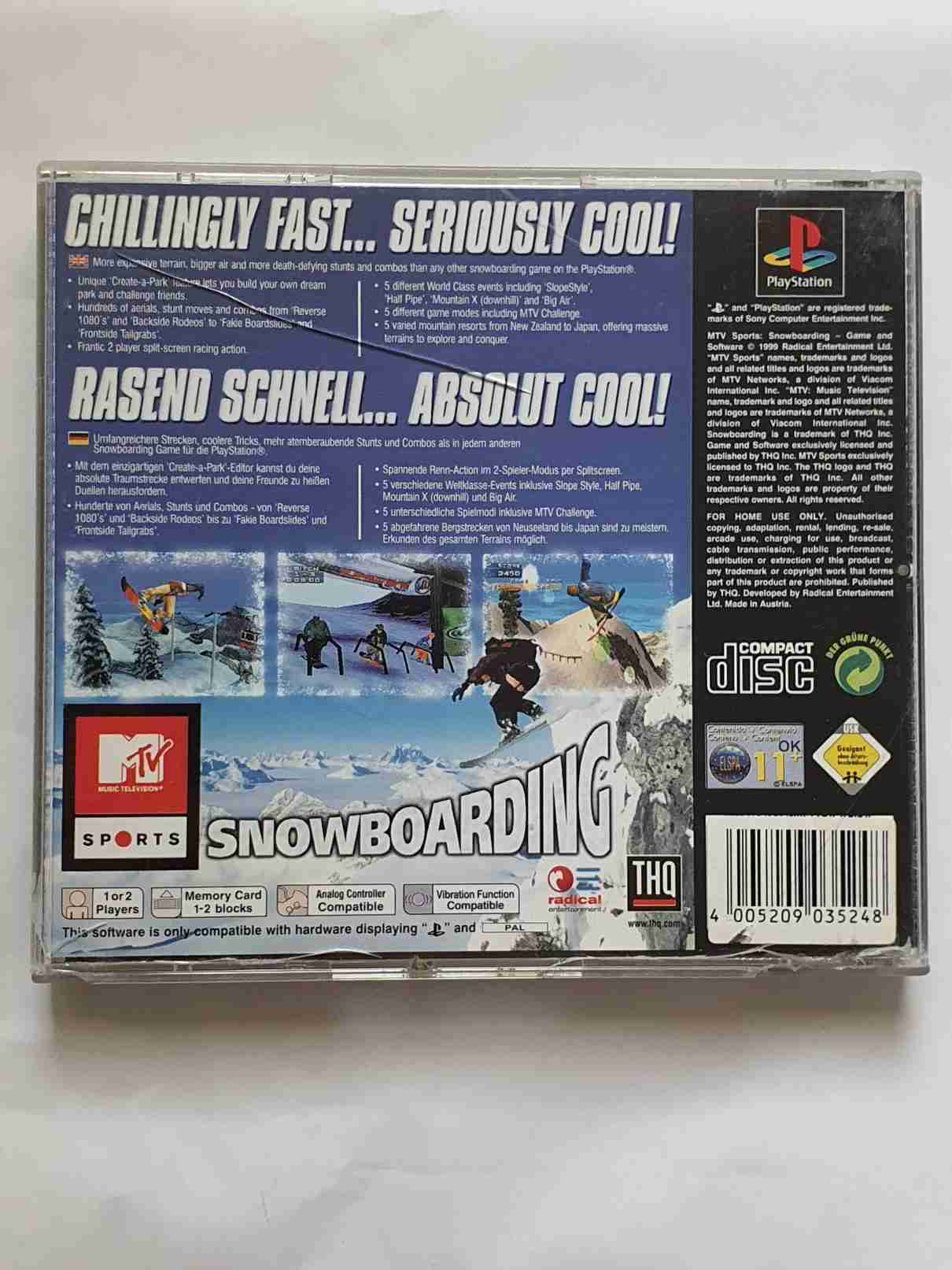  MTV SPORTS - SNOWBOARDING -EN-