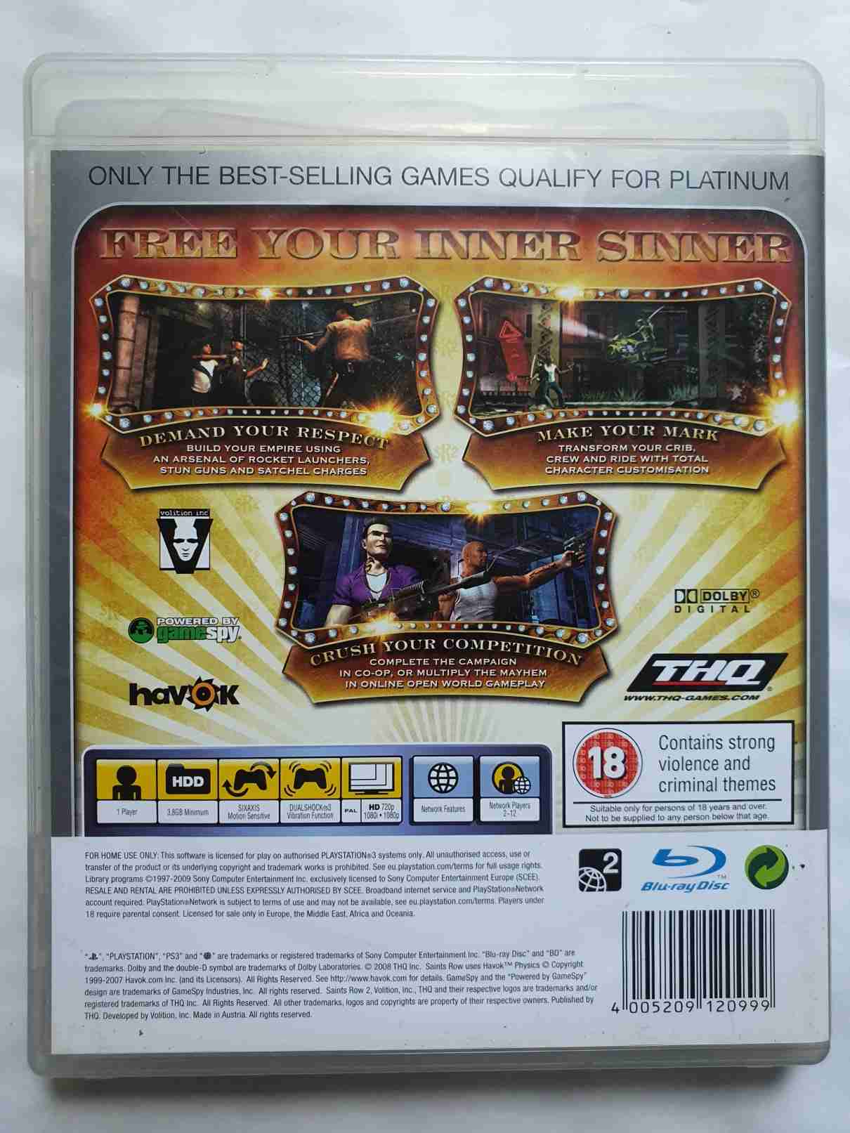 SAINTS ROW 2 -EN- PLATINUM