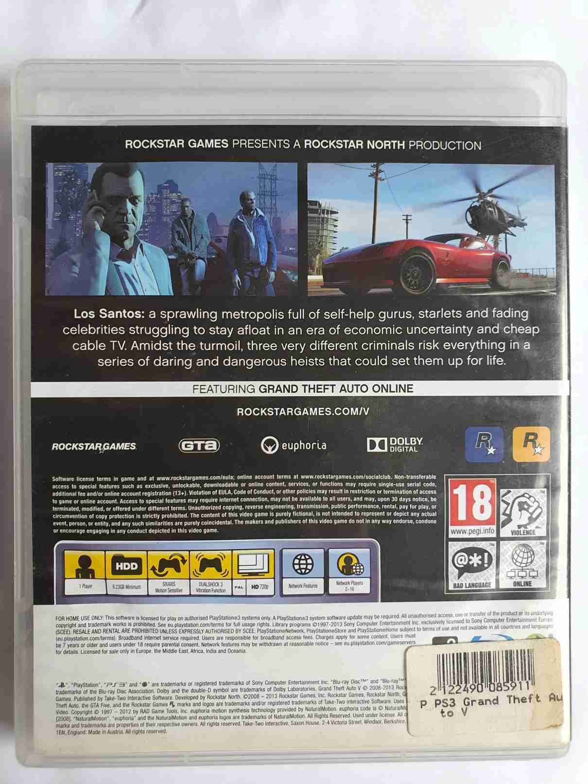 GRAND THEFT AUTO V - GTA 5 -EN-