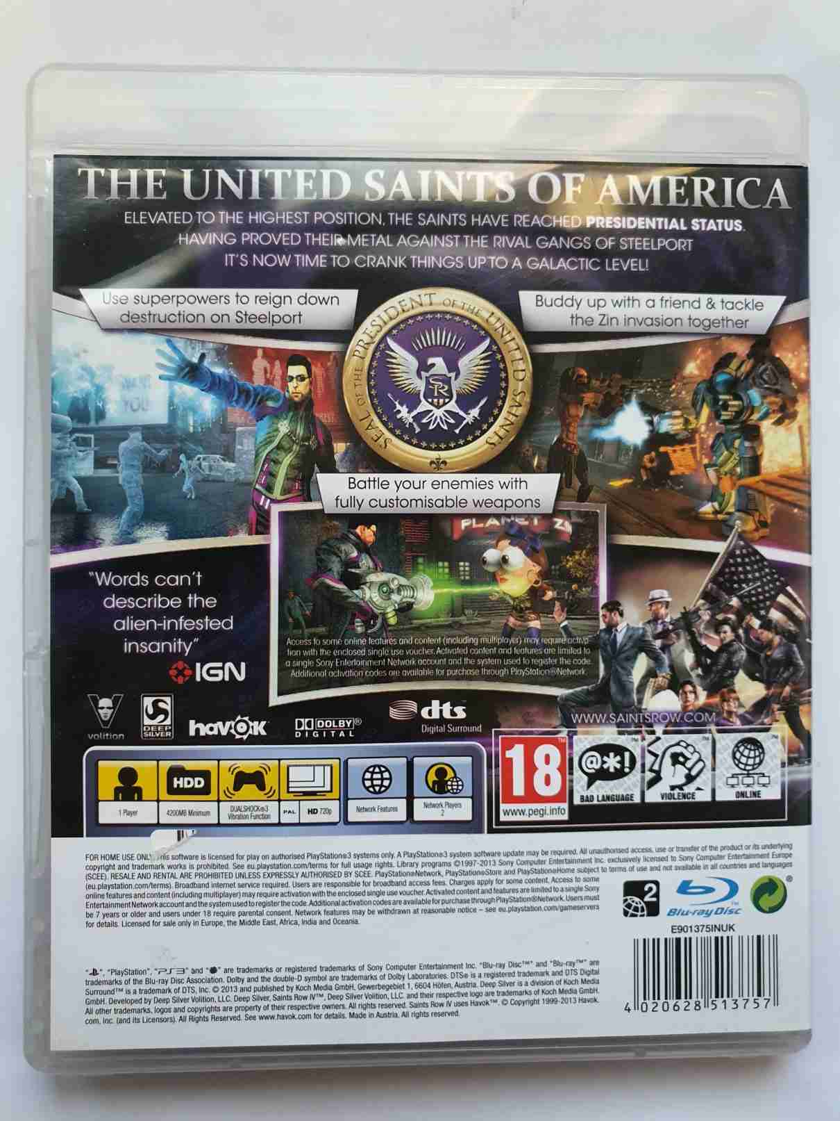 SAINTS ROW IV -EN-