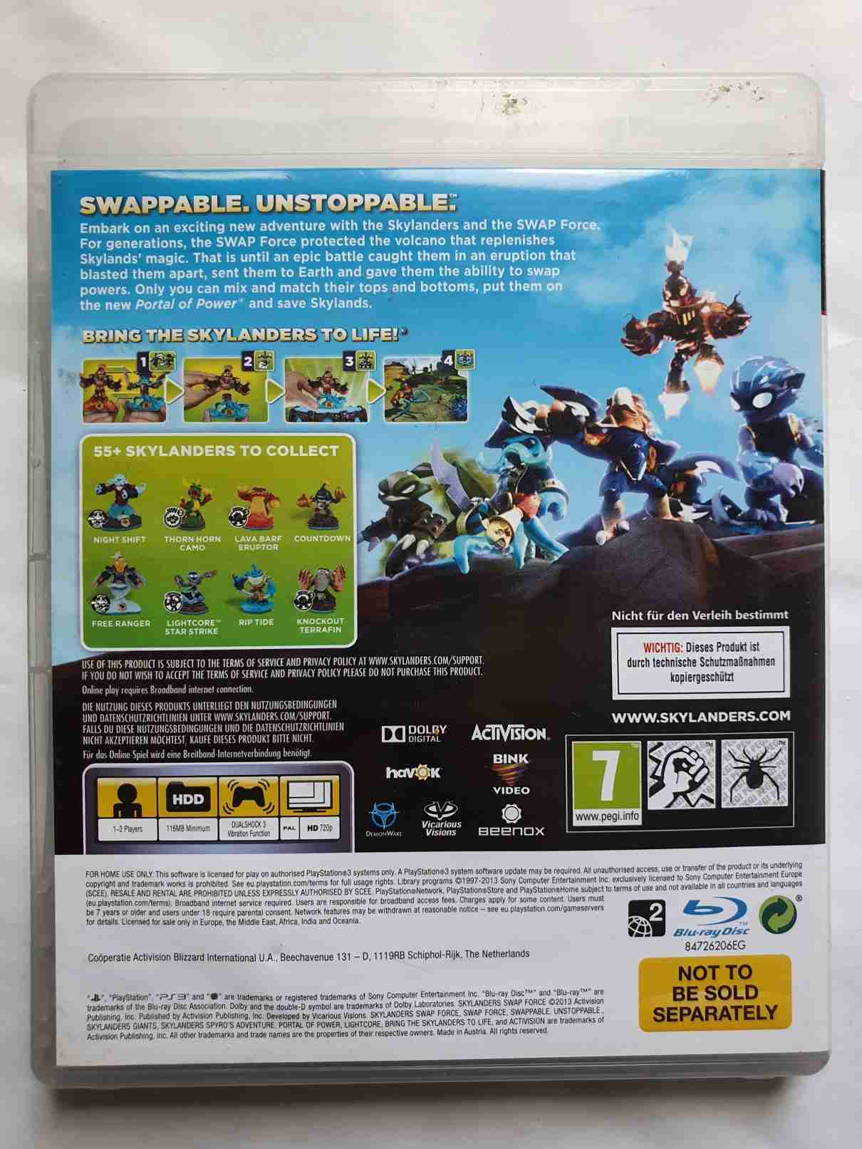 SKYLANDERS SWAP FORCE -EN-