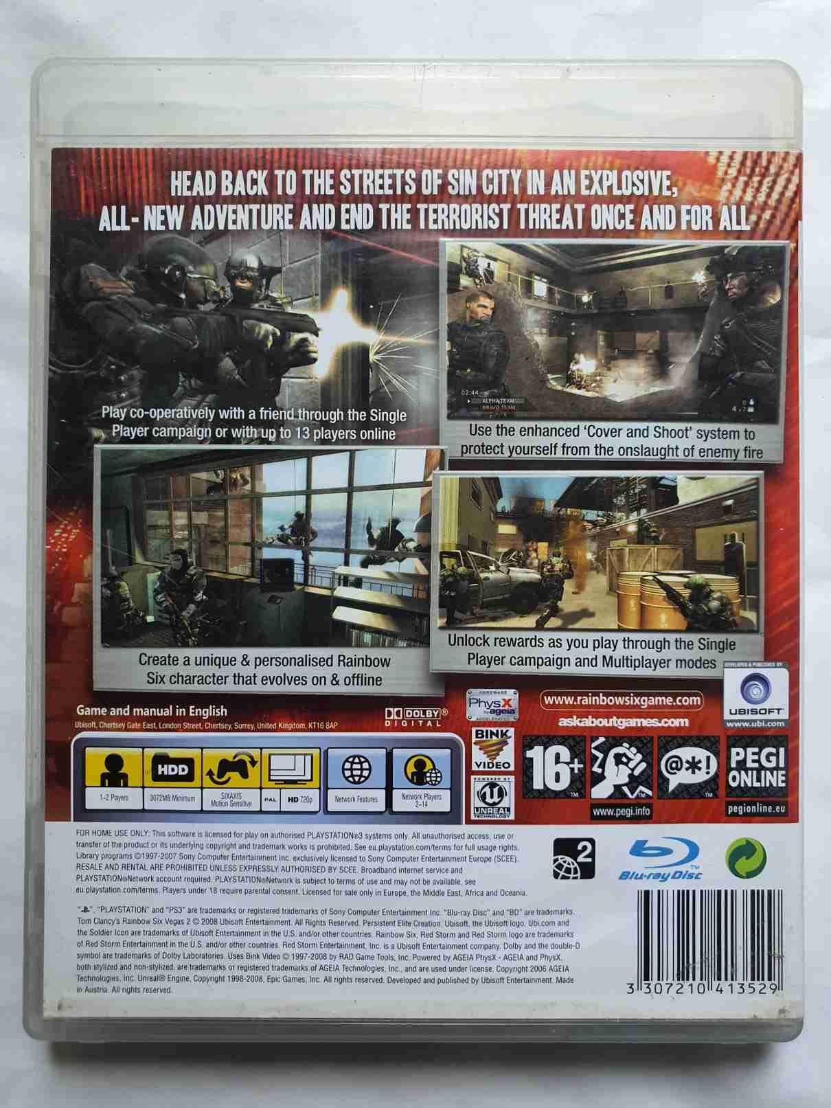 TOM CLANCY,S - RAINBOW SIX VEGAS 2 -EN-
