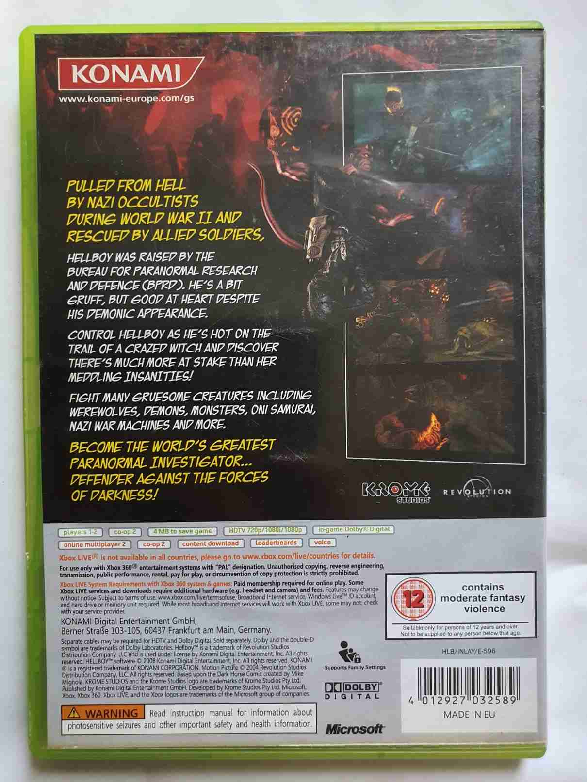 HELLBOY - THE SCIENCE OF EVIL -EN-