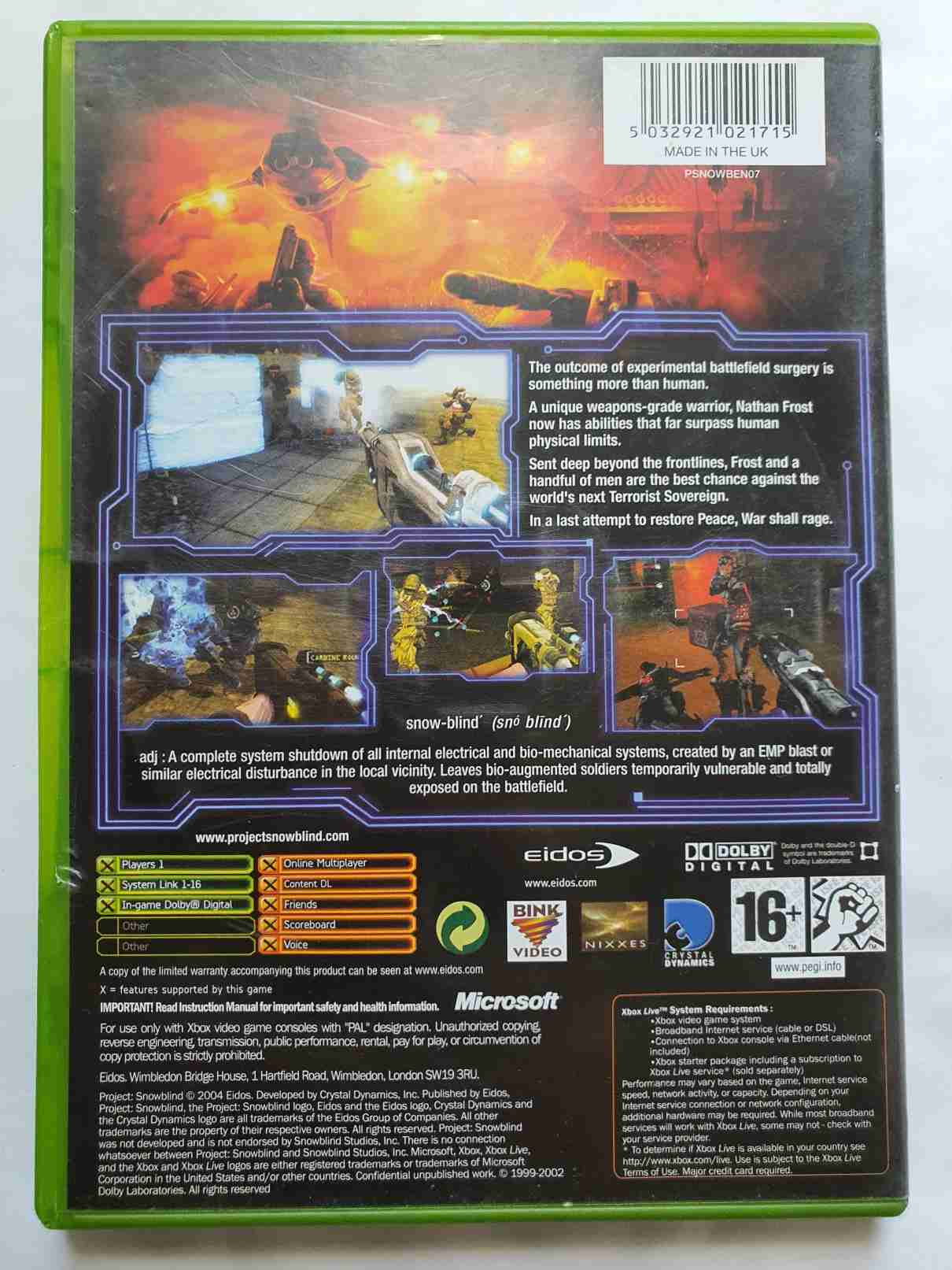 PROJECT SNOWBLINDE -EN-