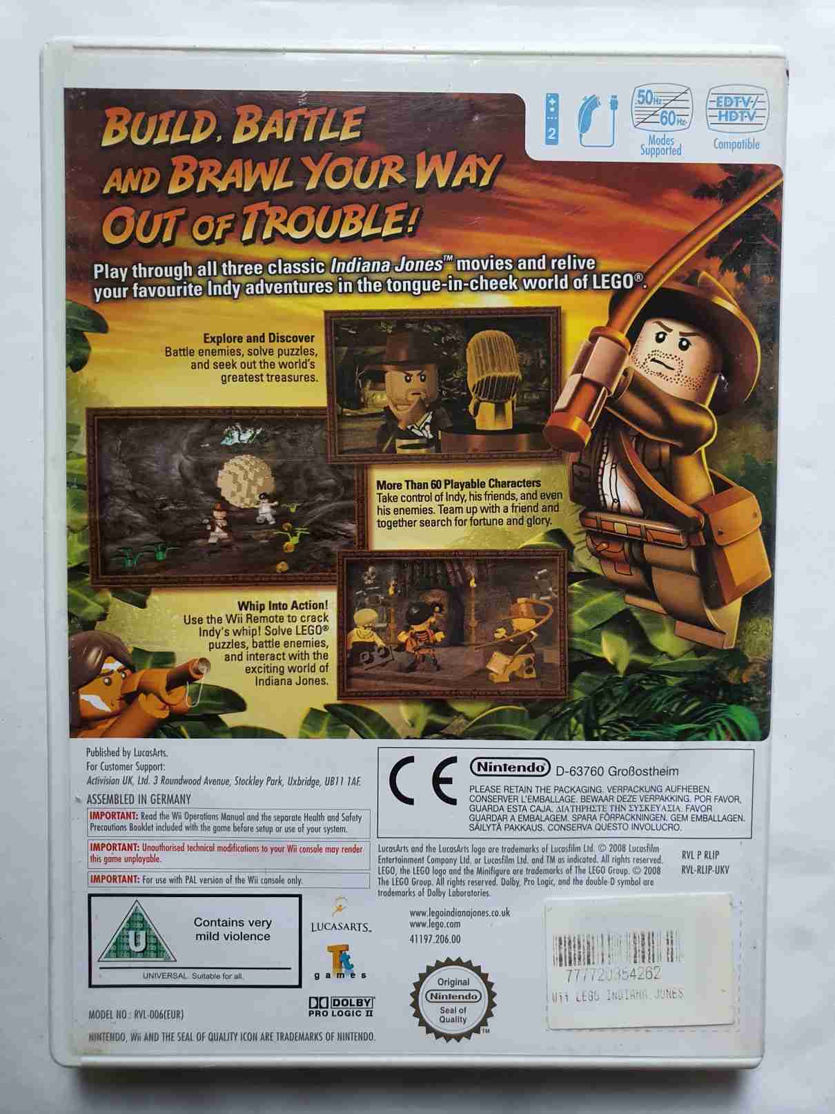LEGO INDIANA JONES THE ORIGINAL AVENTURES -EN-