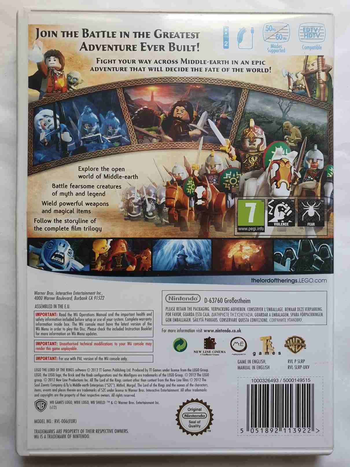 LEGO THE LORD OF THE RINGS -EN-