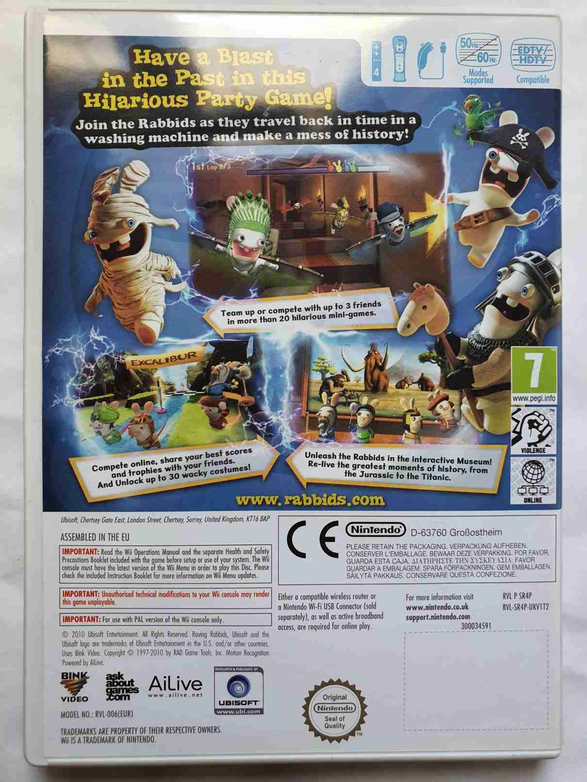 ARAVING RABBIDS -TRAVEL IN TIME -EN-