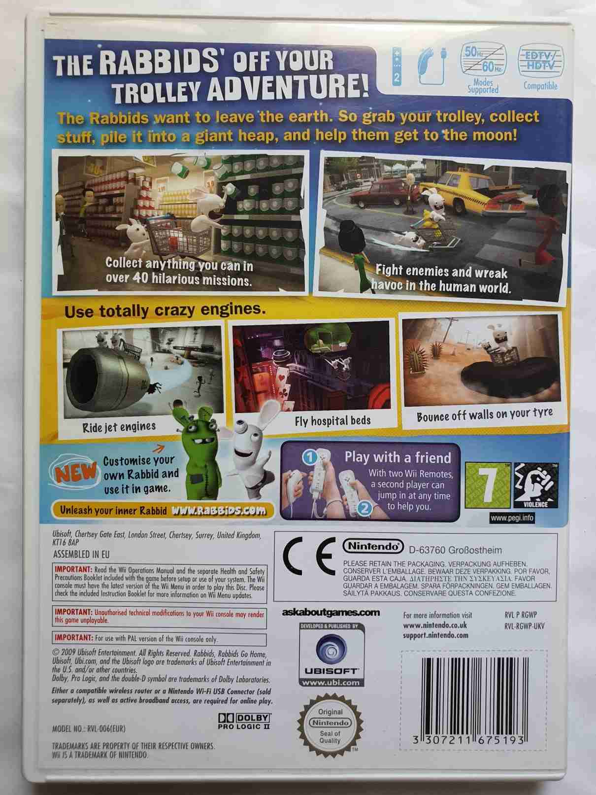 RABBIDS GO HOME -EN-