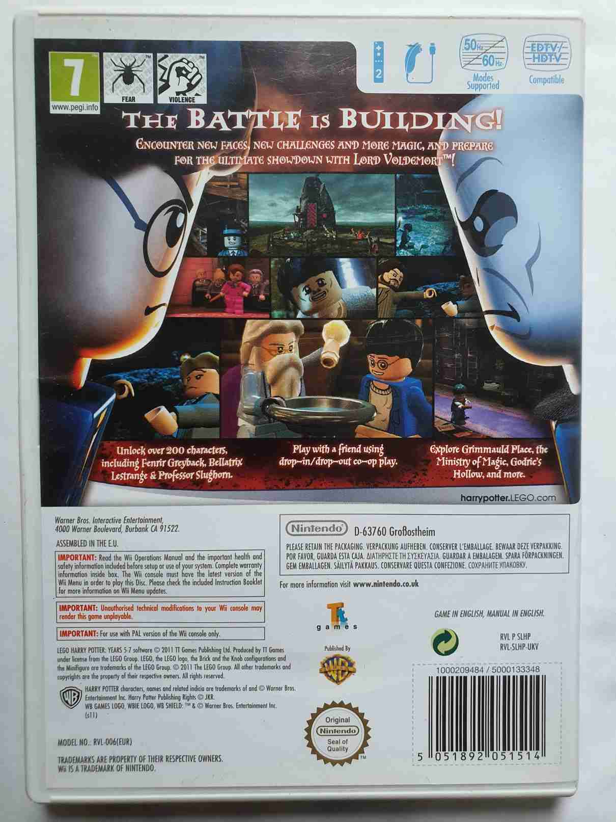 LEGO HARRY POTTER YEARS 5-7 -EN-
