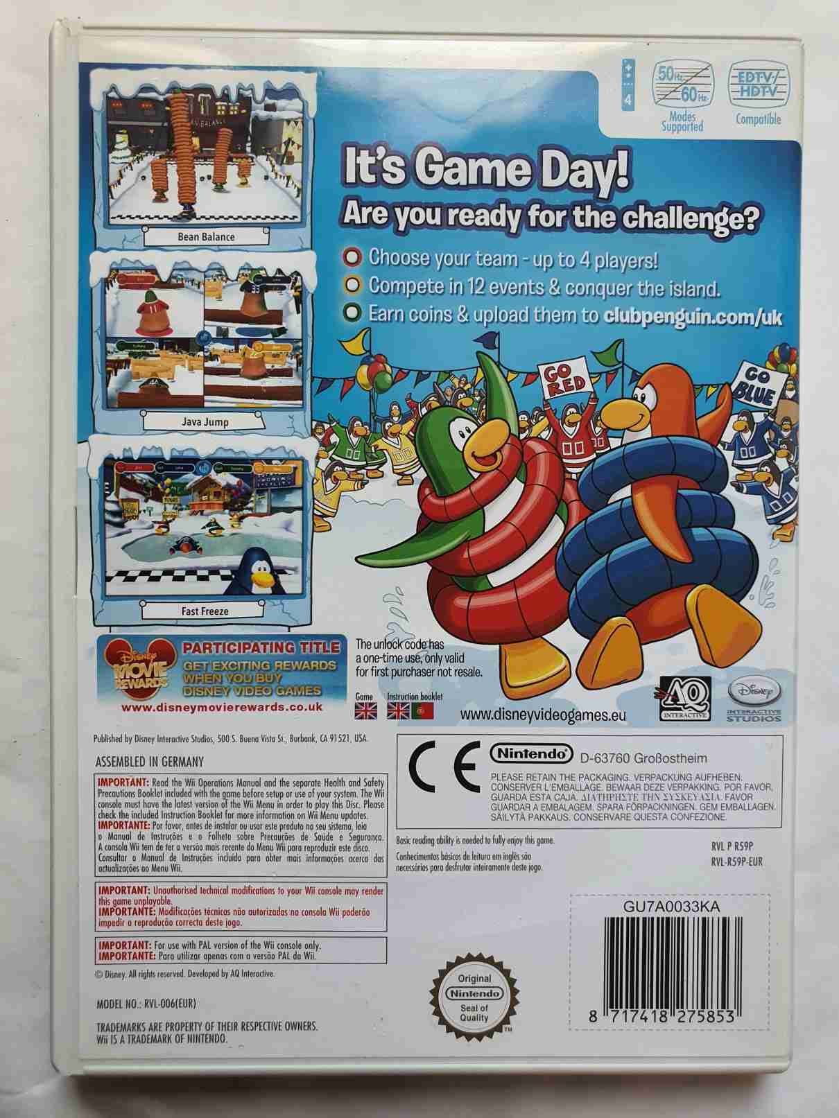 CLUB PENGUIN GAME DAY -EN-