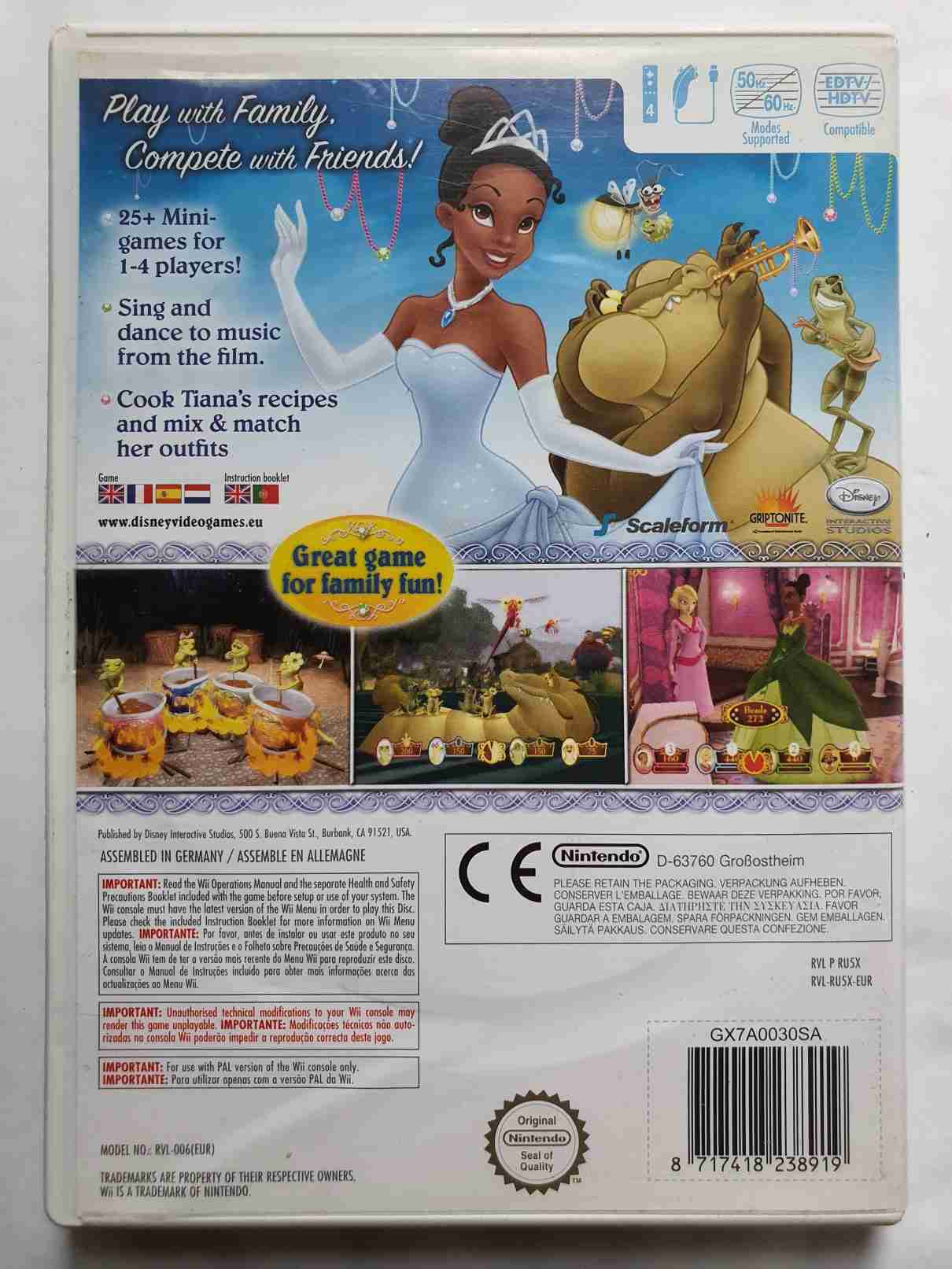 DISNEY THE PRINCESS AND THE FROG -EN-