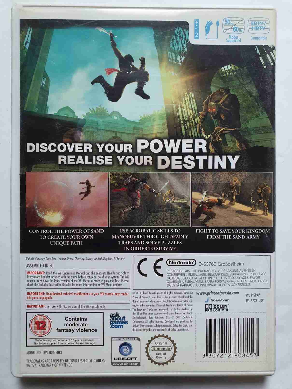 PRINCE OF PERSIA THE FORGOTTEN SANDS -EN-