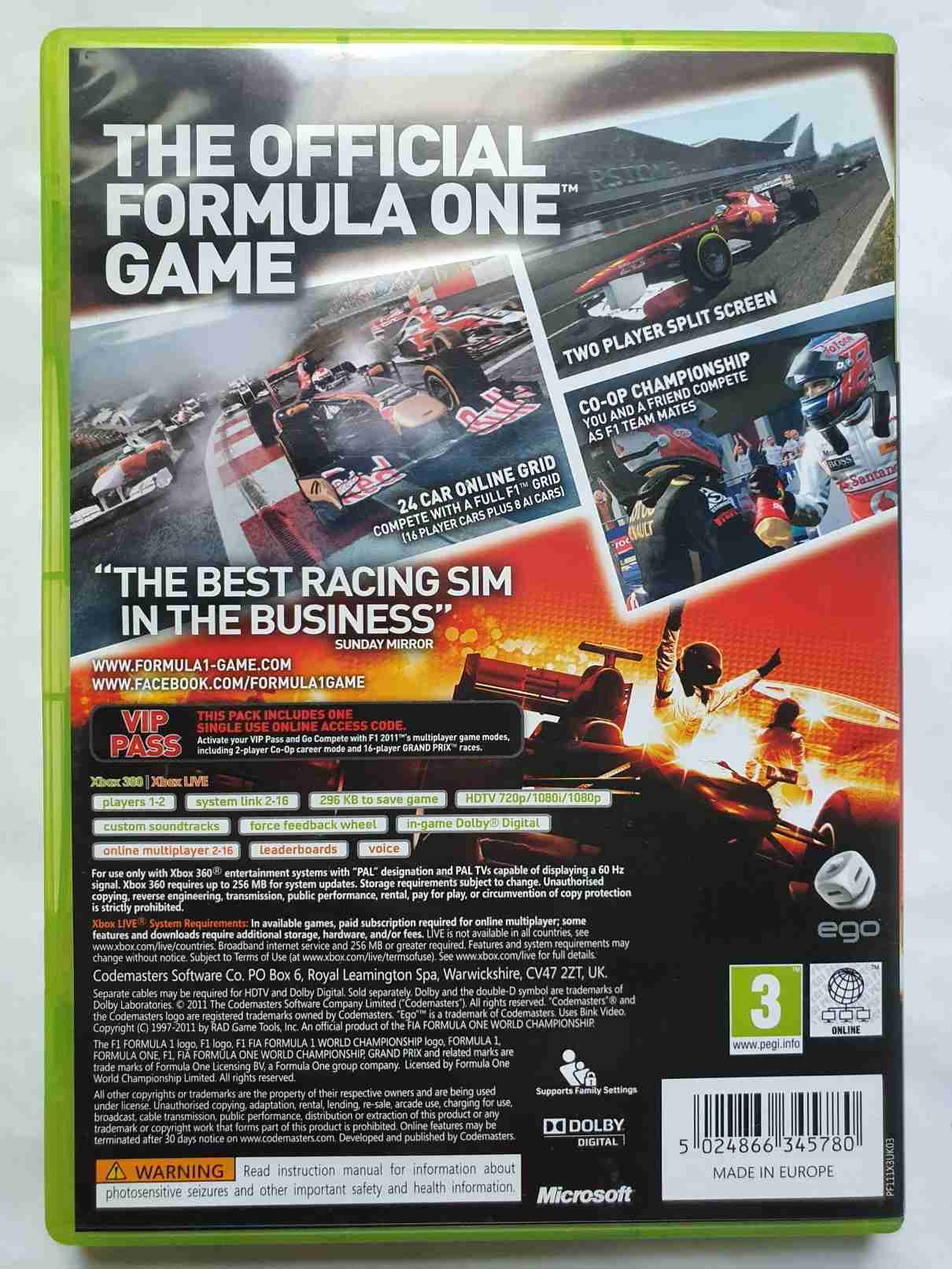 FORMULA 2011 -EN-