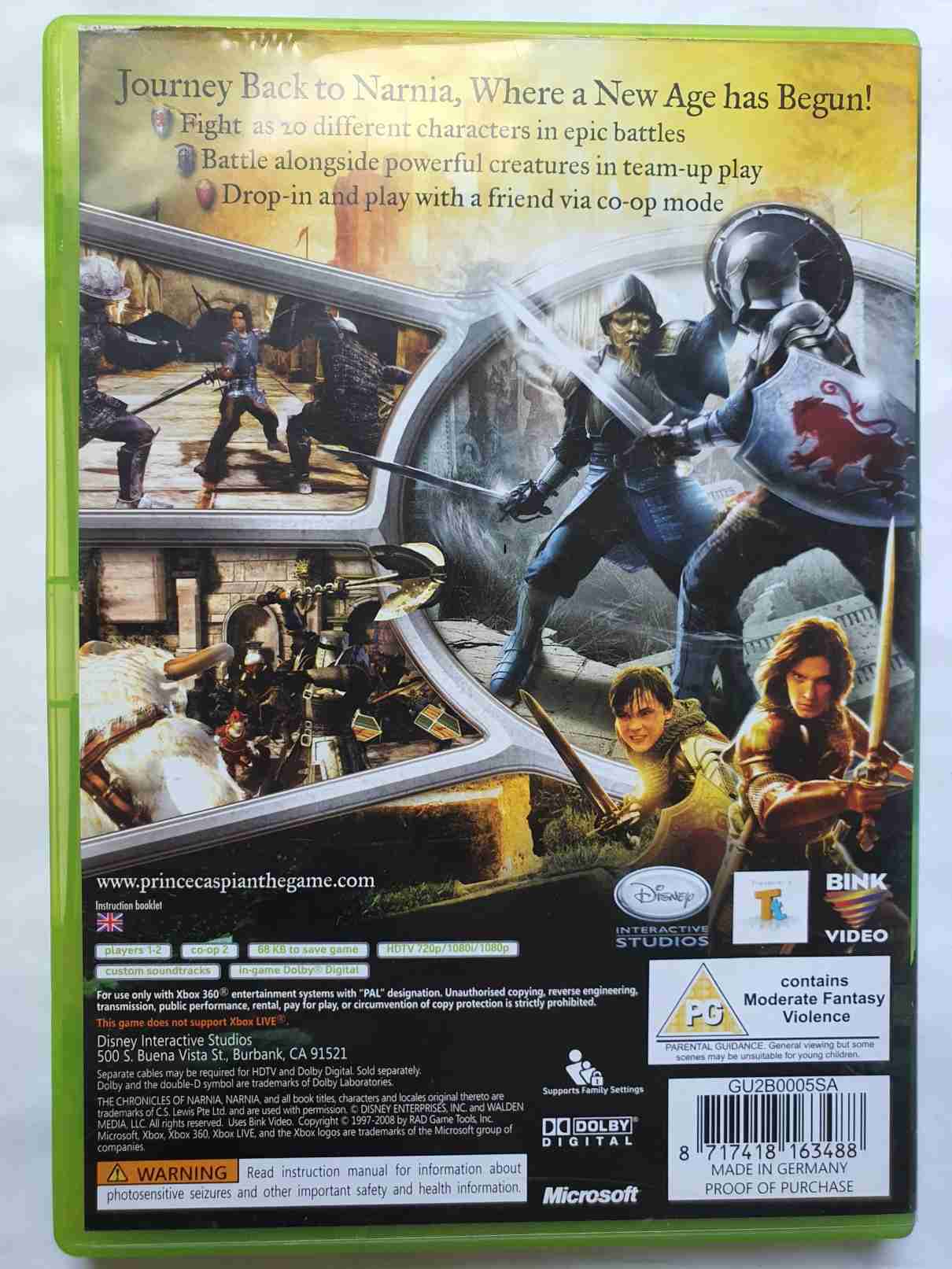 THE CHRONICLES OF NARNIA - PRINCE CASPIAN -EN-