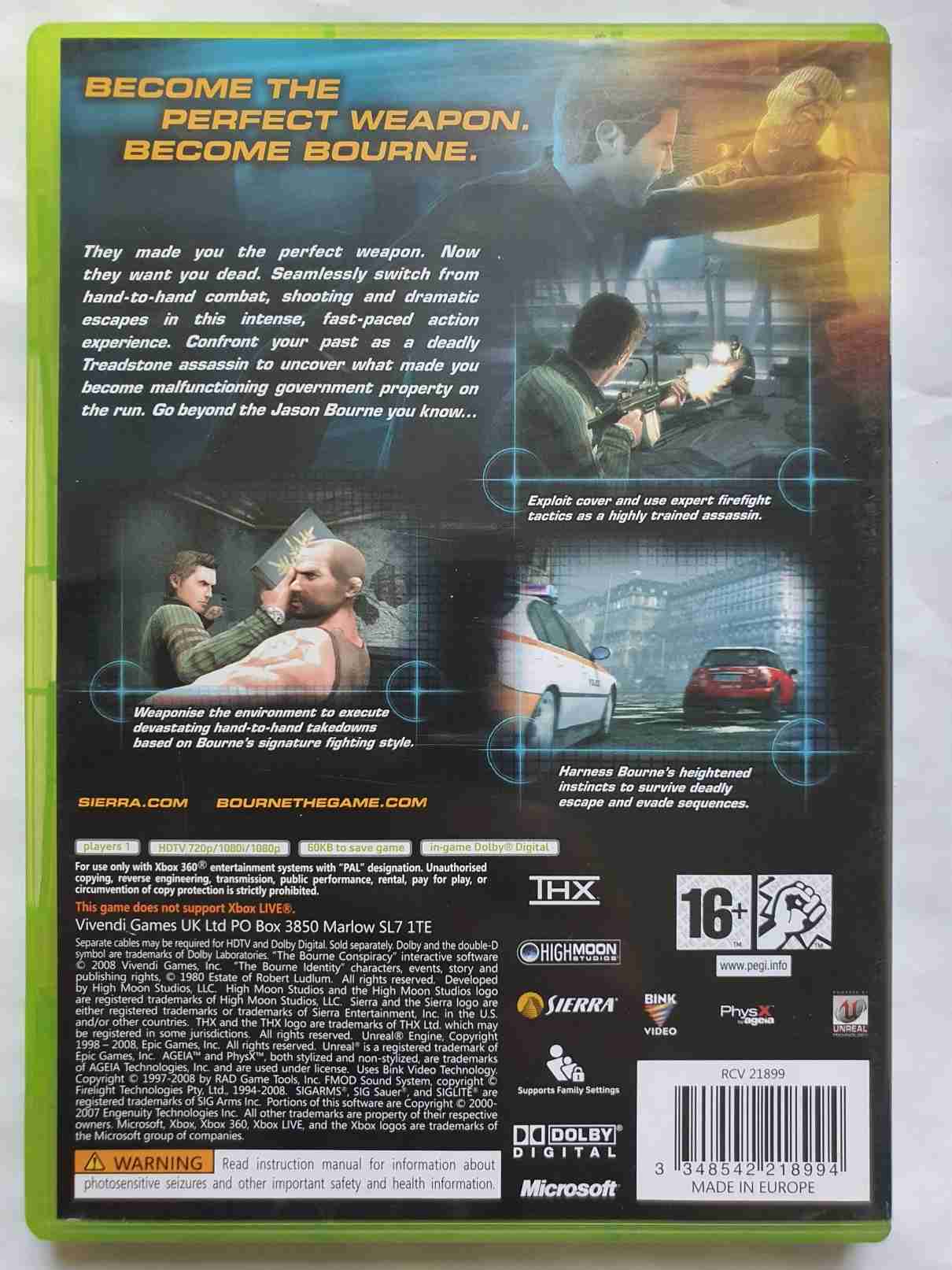 THE BOURNE CONSPIRACY -EN-